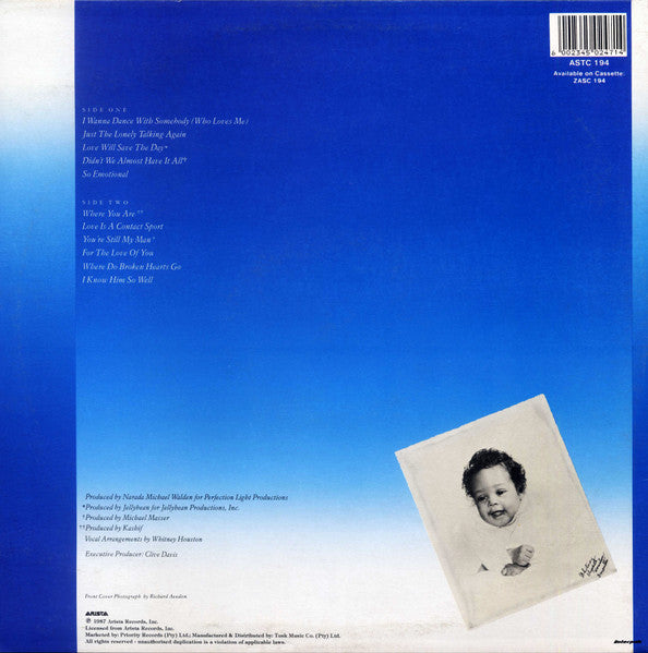Whitney Houston – Whitney (used)