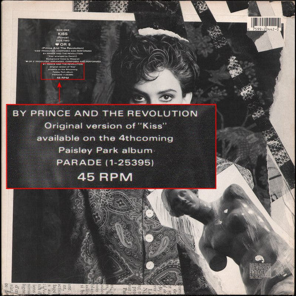 Prince And The Revolution – Kiss (used)