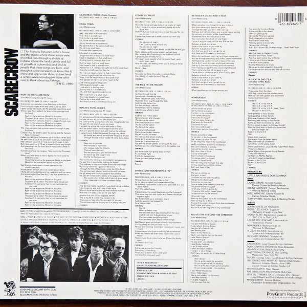 John Cougar Mellencamp – Scarecrow (new)