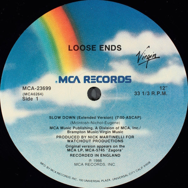 Loose Ends – Slow Down (used)(single)