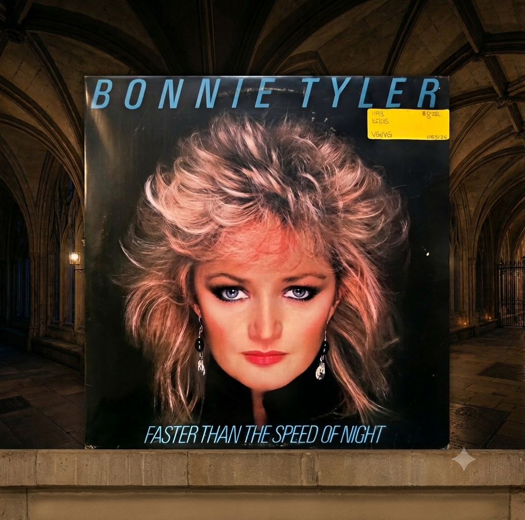 Bonnie Tyler – Faster Than The Speed Of Night (used)(1983 Pressing)