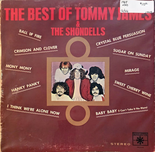Tommy James & The Shondells – The Best Of Tommy James & The Shondells (used)(1969 Pressing)