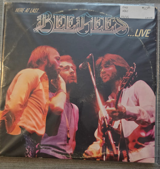 Bee Gees – Here At Last - Live (used)(1977 Pressing)