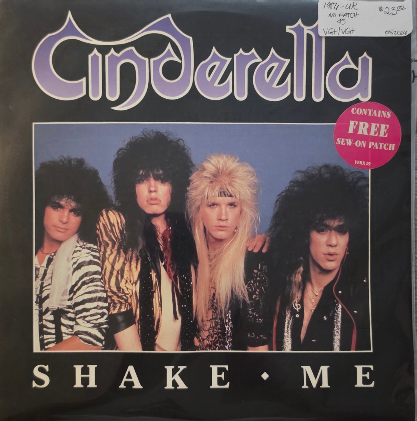 Cinderella – Shake Me (used)(1986 Pressing)