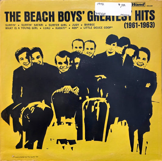 The Beach Boys' Greatest Hits (1961-1963) (used)(1972 Pressing)