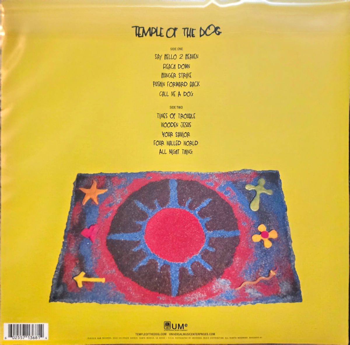 Temple Of The Dog – Temple Of The Dog (used)(2016 Pressing)