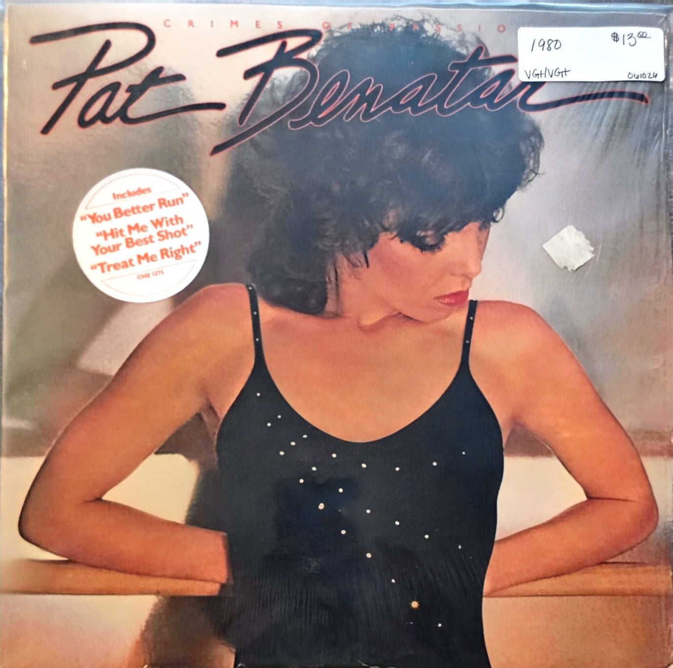 Pat Benatar – Crimes Of Passion (used)(1980 Pressing)