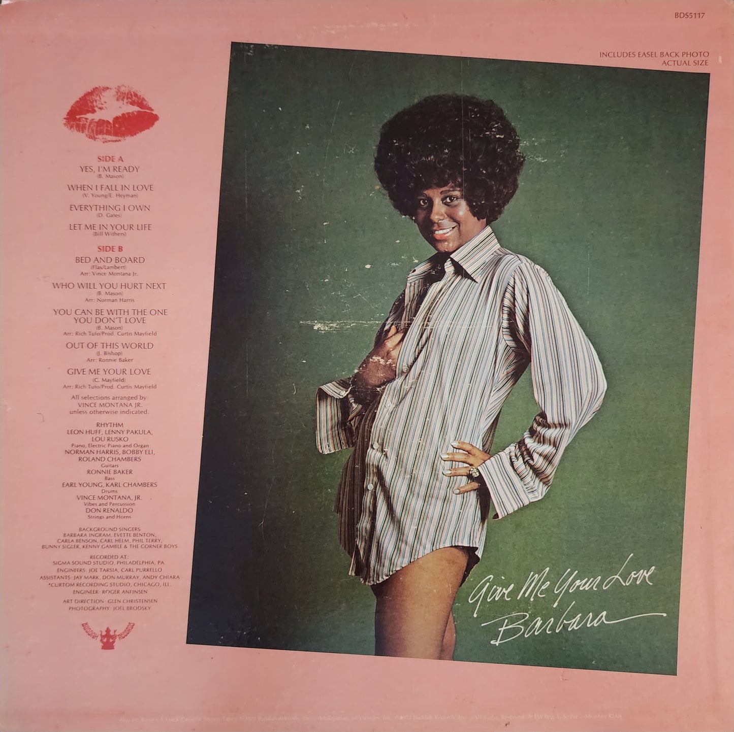 Barbara Mason – Give Me Your Love (used)(1972 Pressing)