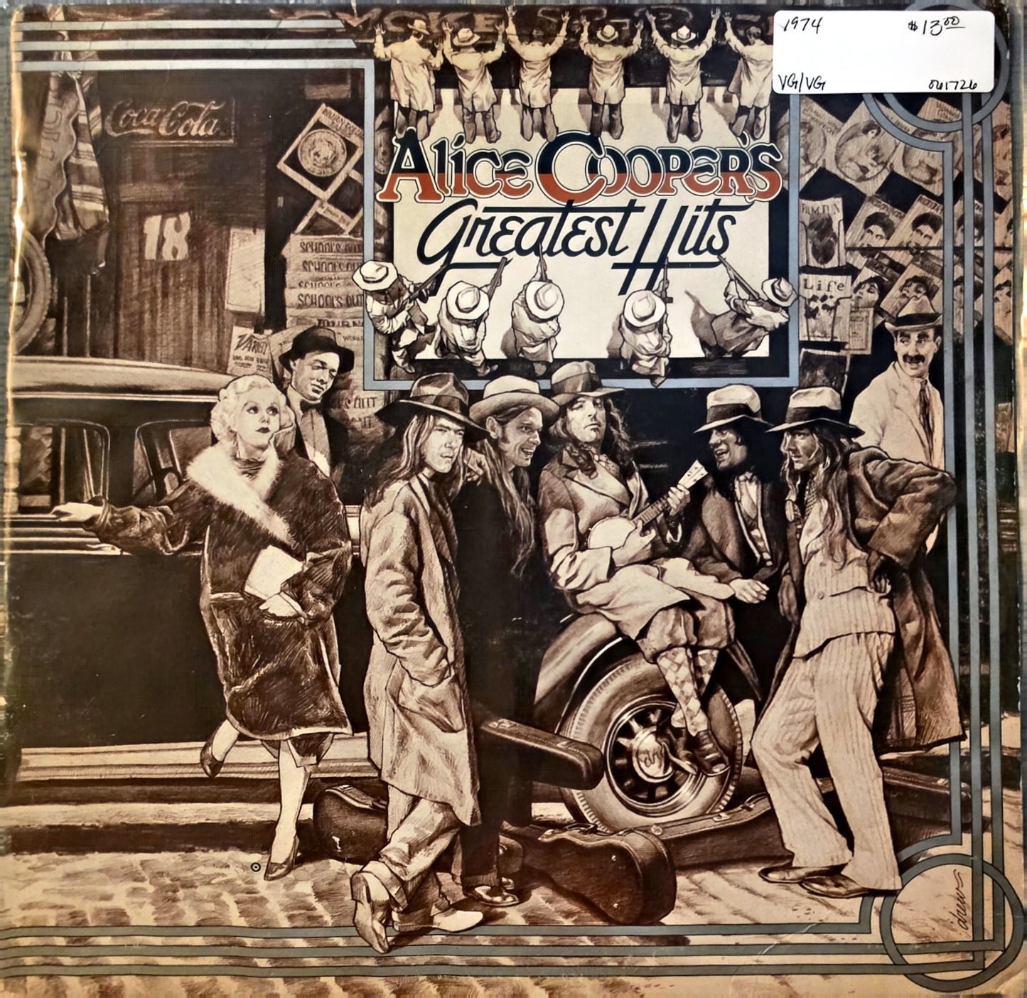 Alice Cooper – Alice Cooper's Greatest Hits (used)(1974 Pressing)
