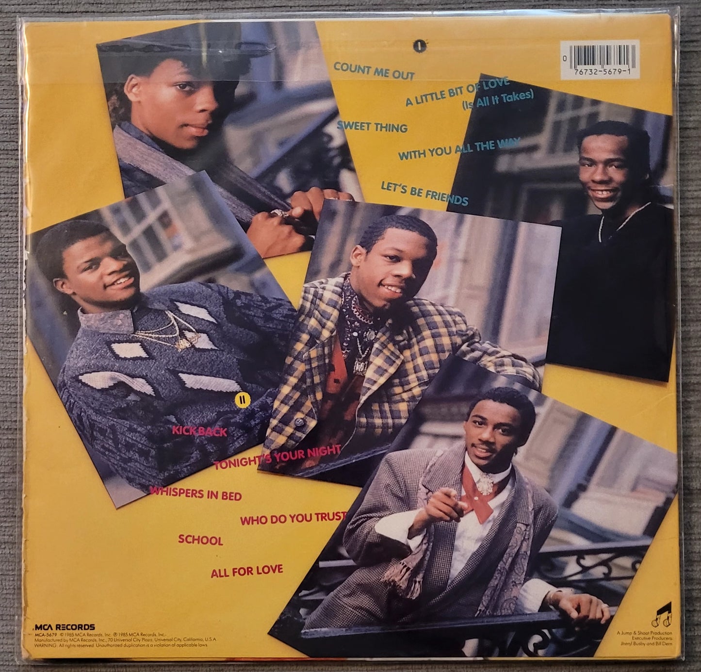New Edition – All For Love (used)(1985 Pressing)