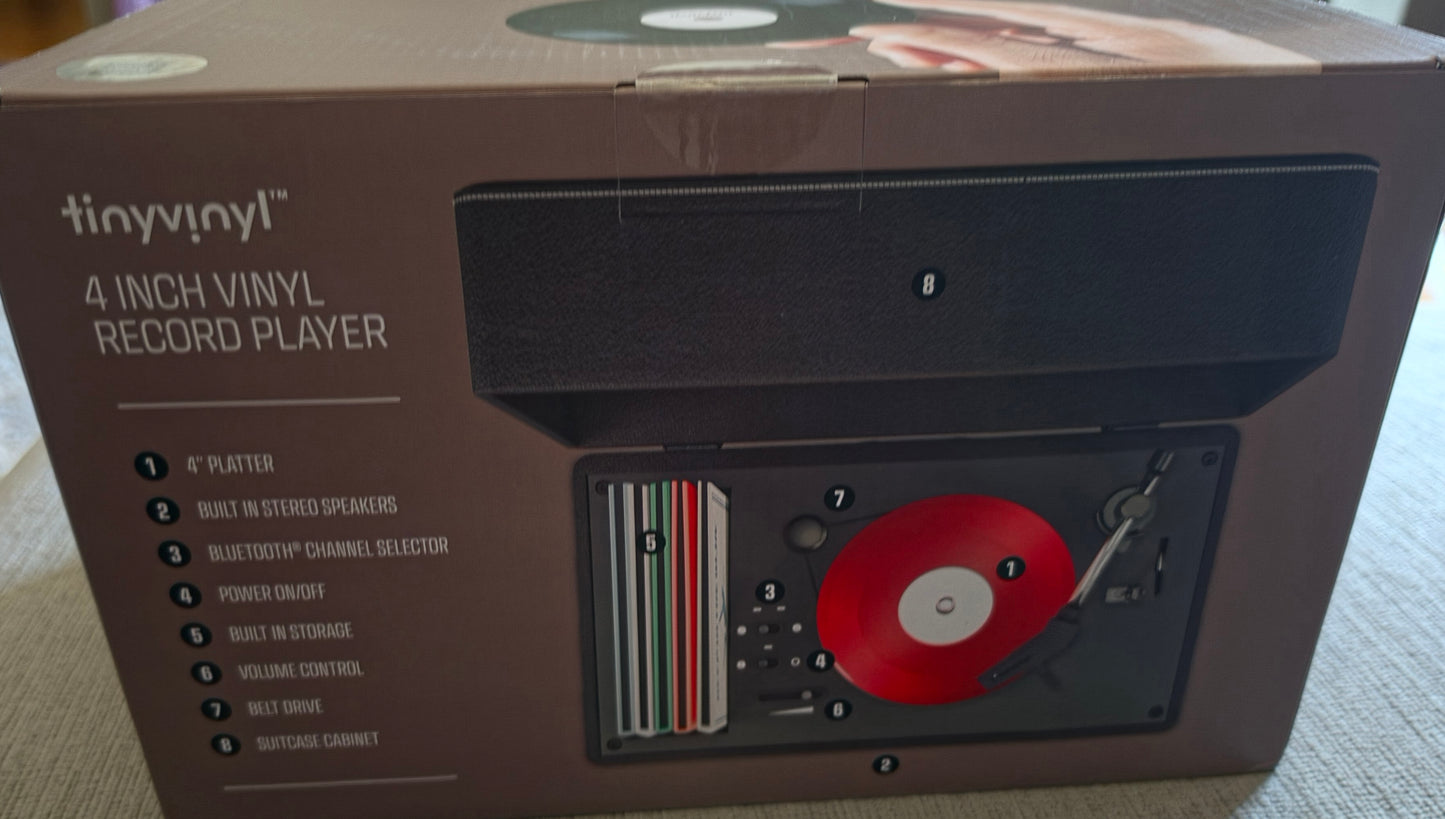 Tiny Vinyl Player