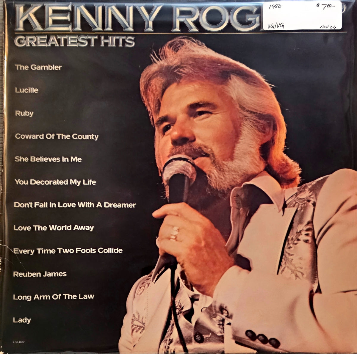 Kenny Rogers – Greatest Hits (used)(1980 Pressing)