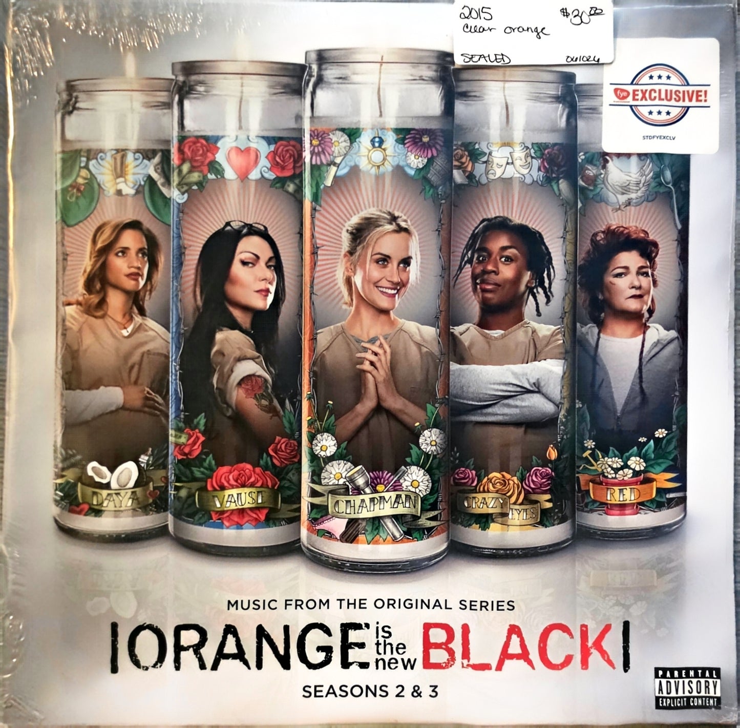 Orange Is The New Black Seasons 2 & 3 (Soundtrack)(new)(2015 Pressing)