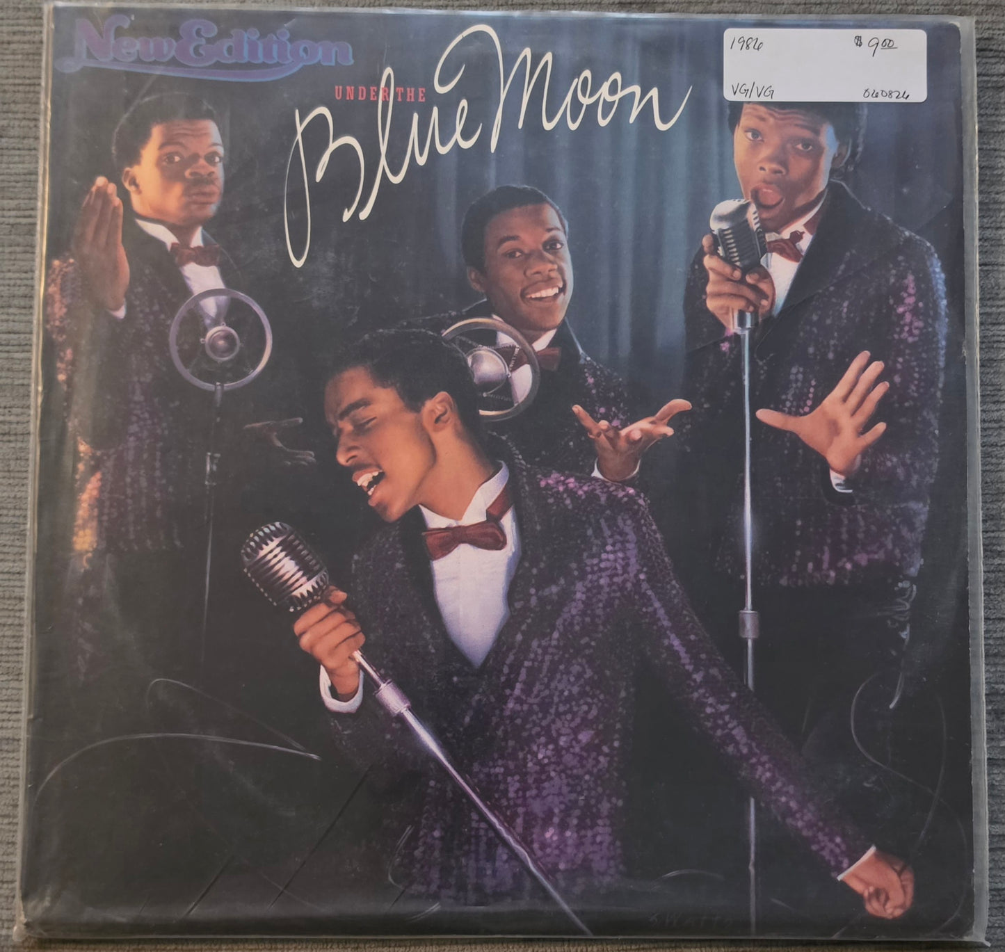 New Edition – Under The Blue Moon (used)(1986 Pressing)