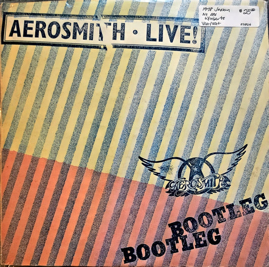 Aerosmith = エアロスミス* – Live! Bootleg  (used)(1978 Japanese Pressing)