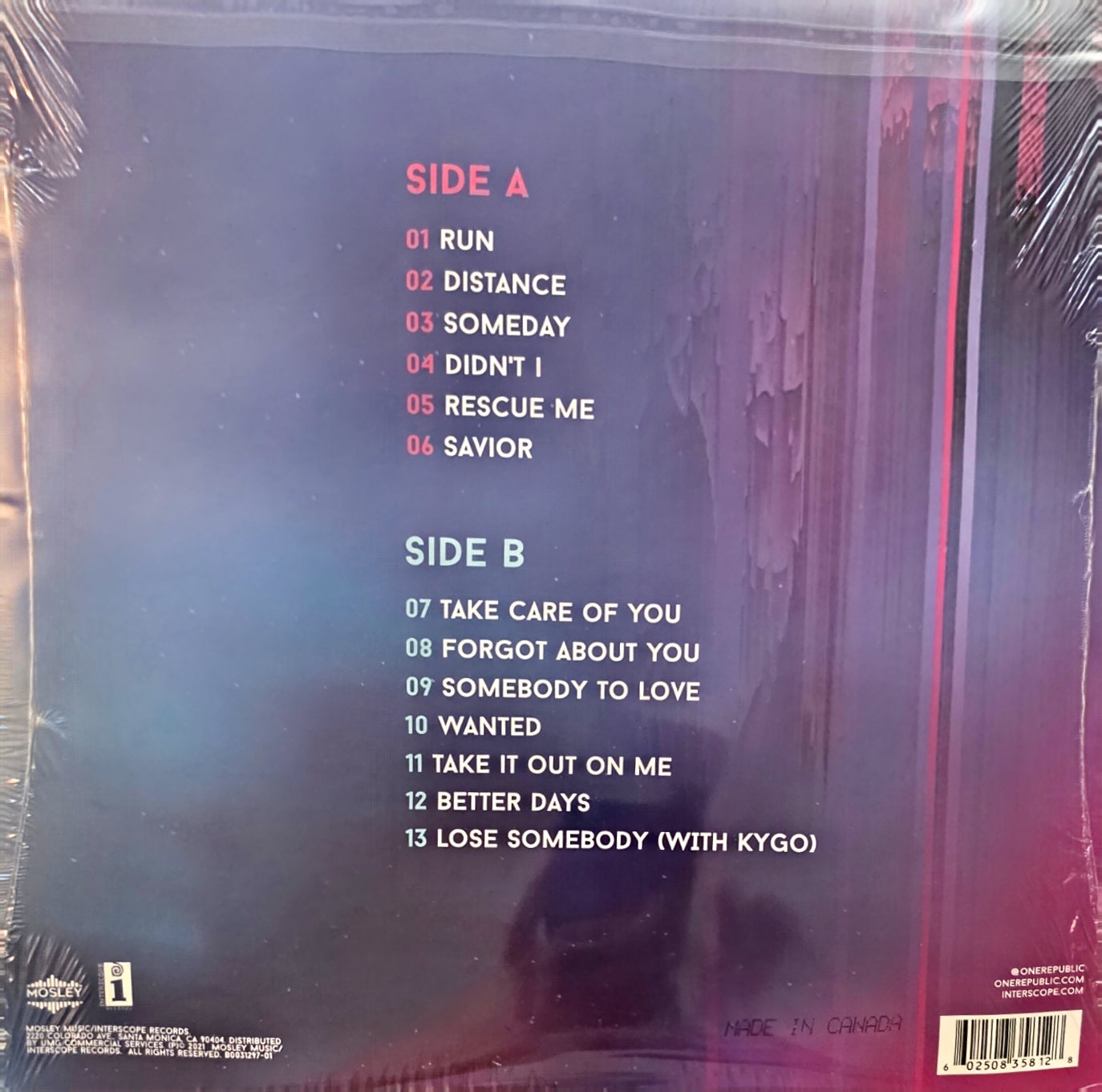 OneRepublic – Human (new)(2024 Pressing)