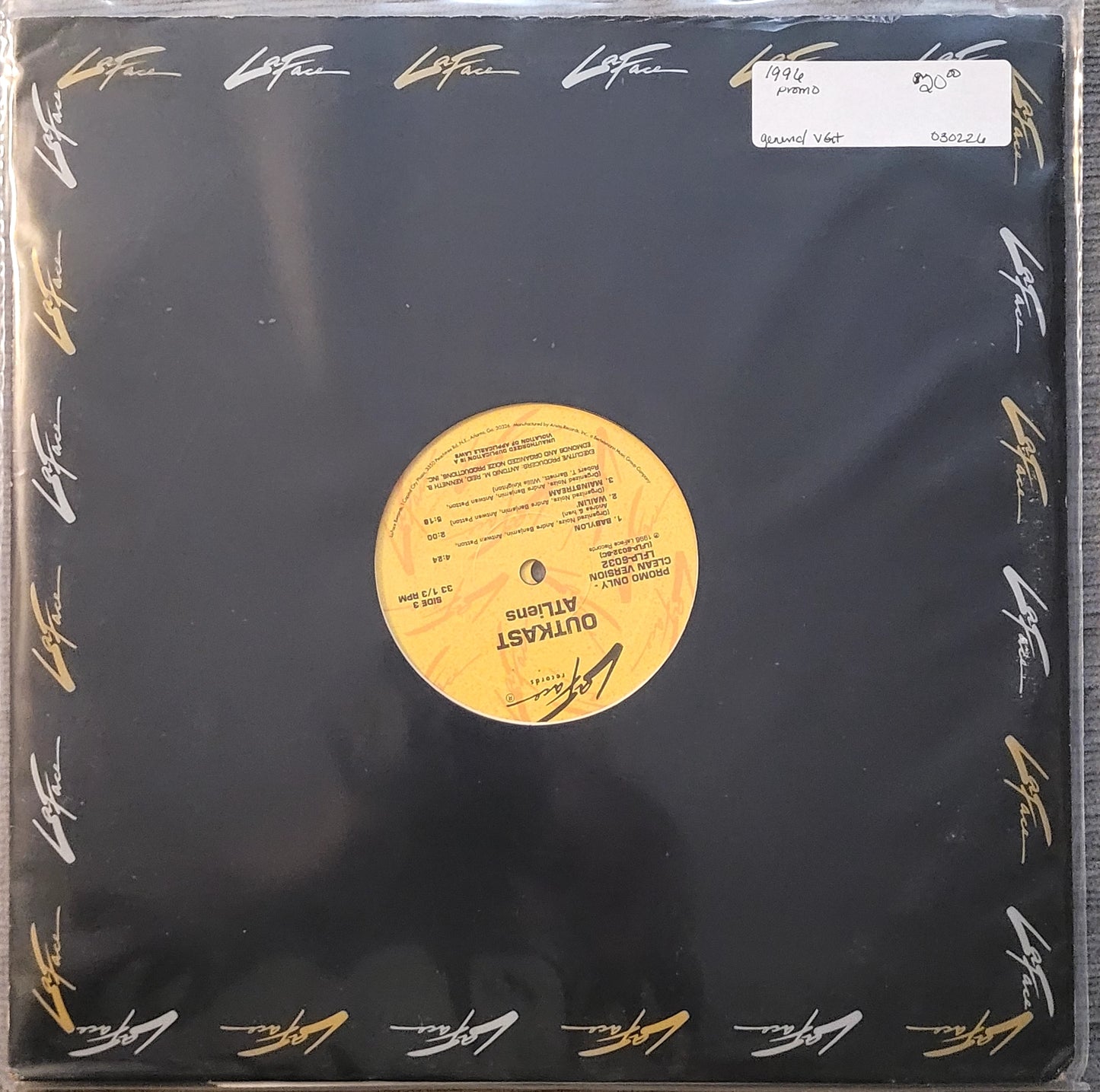 OutKast – ATLiens  (used)(1996 Pressing)
