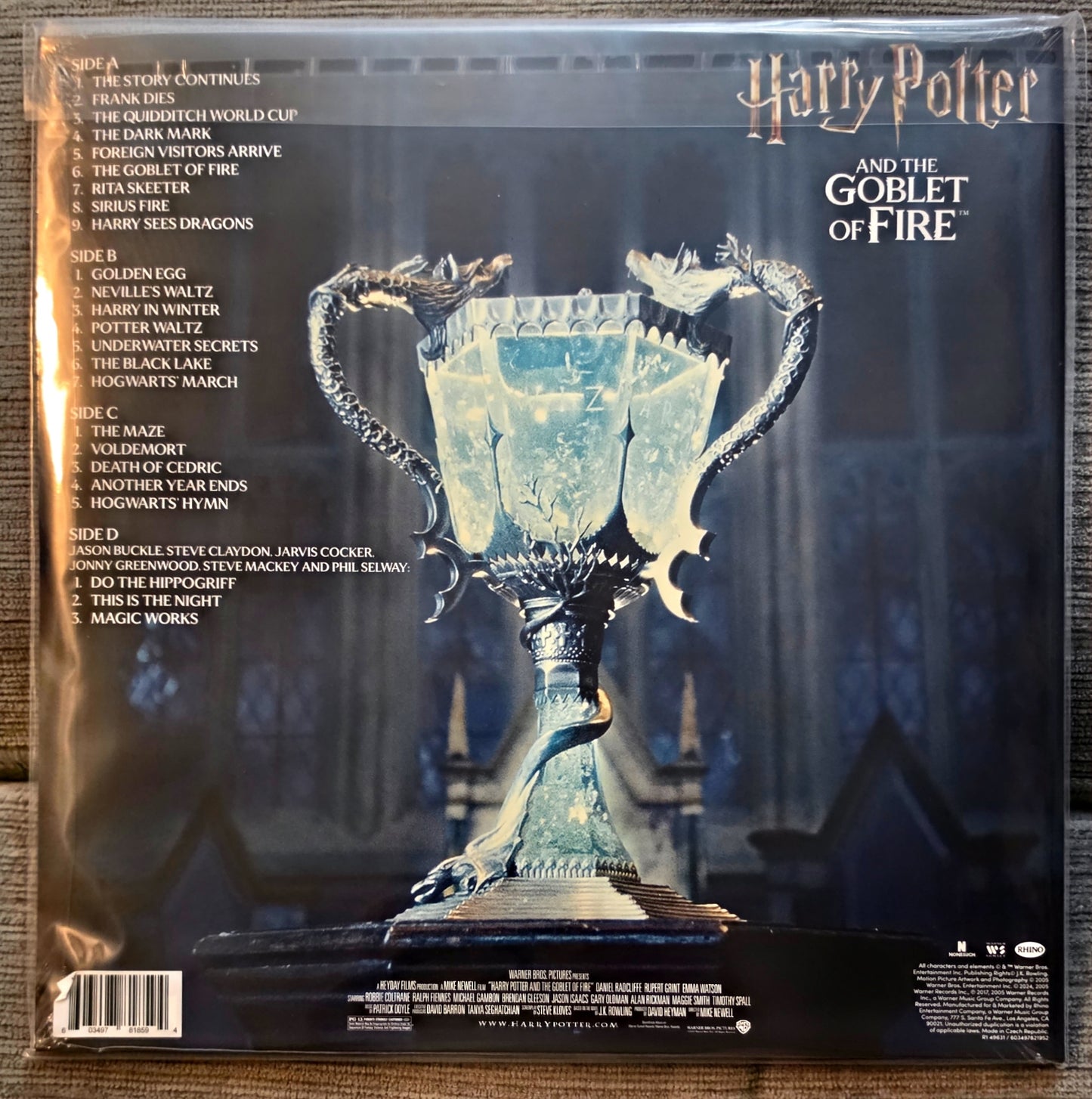 Harry Potter And The Goblet Of Fire (Soundtrack)(new)(2025 RSD Pressing)