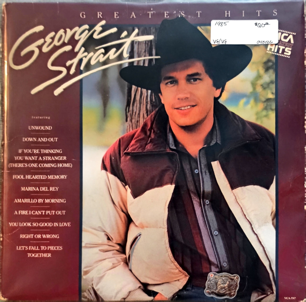 George Strait – Greatest Hits (used)(1985 Pressing)
