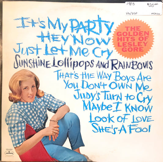 Lesley Gore – The Golden Hits Of Lesley Gore (used)(1983 Pressing)