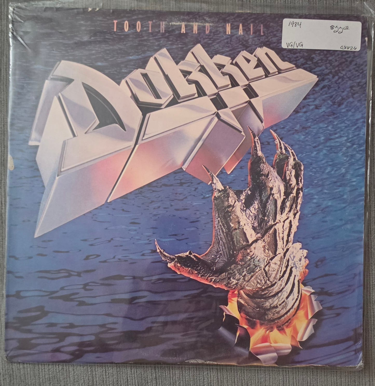 Dokken – Tooth And Nail (used)(1984 Pressing)