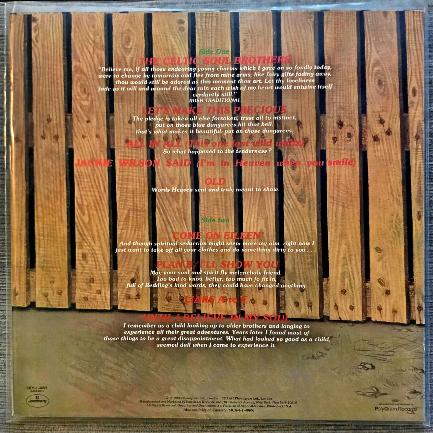 Kevin Rowland & Dexys Midnight Runners – Too-Rye-Ay (used)(1982 1st Pressing)
