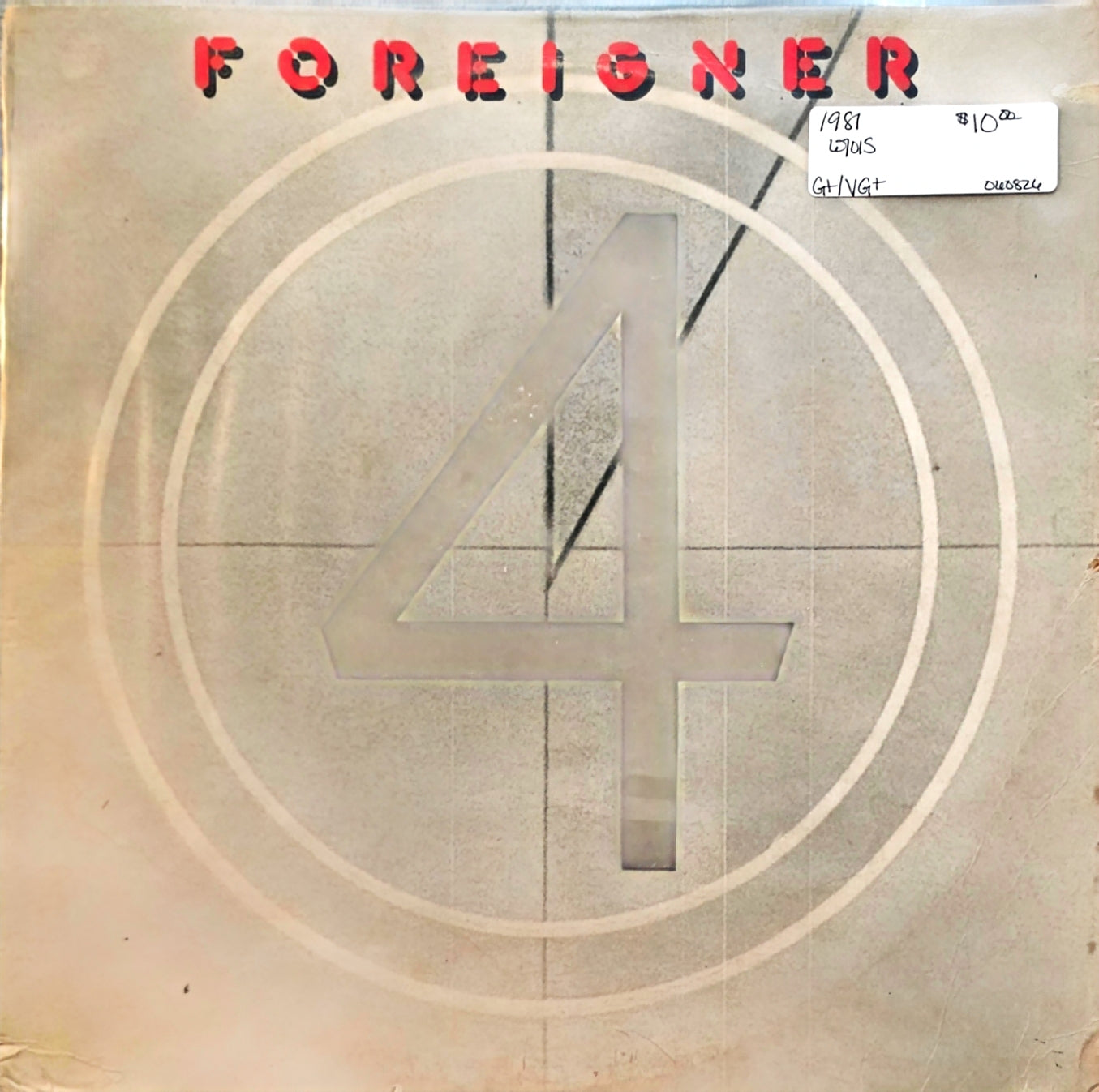 Foreigner – 4 (used)(1981 Pressing)