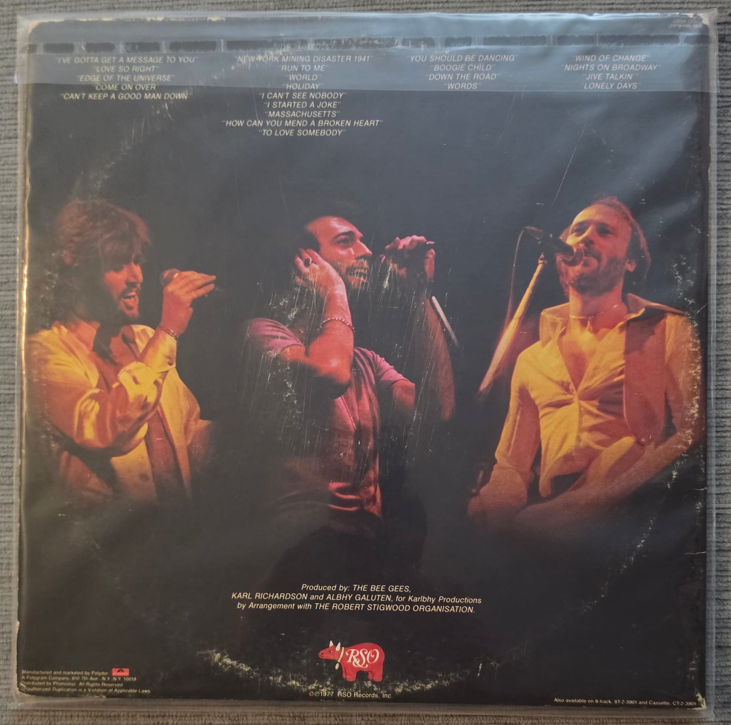 Bee Gees – Here At Last - Live (used)(1977 Pressing)