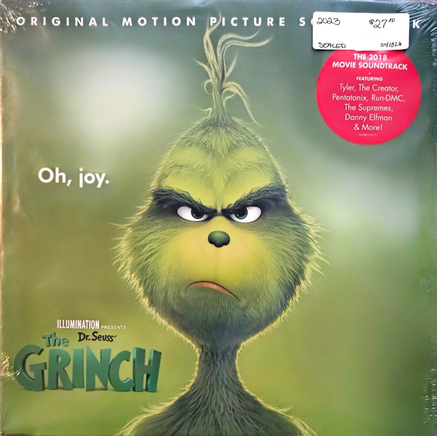 Dr. Seuss' The Grinch (Soundtrack)(new)(2023 Pressing)