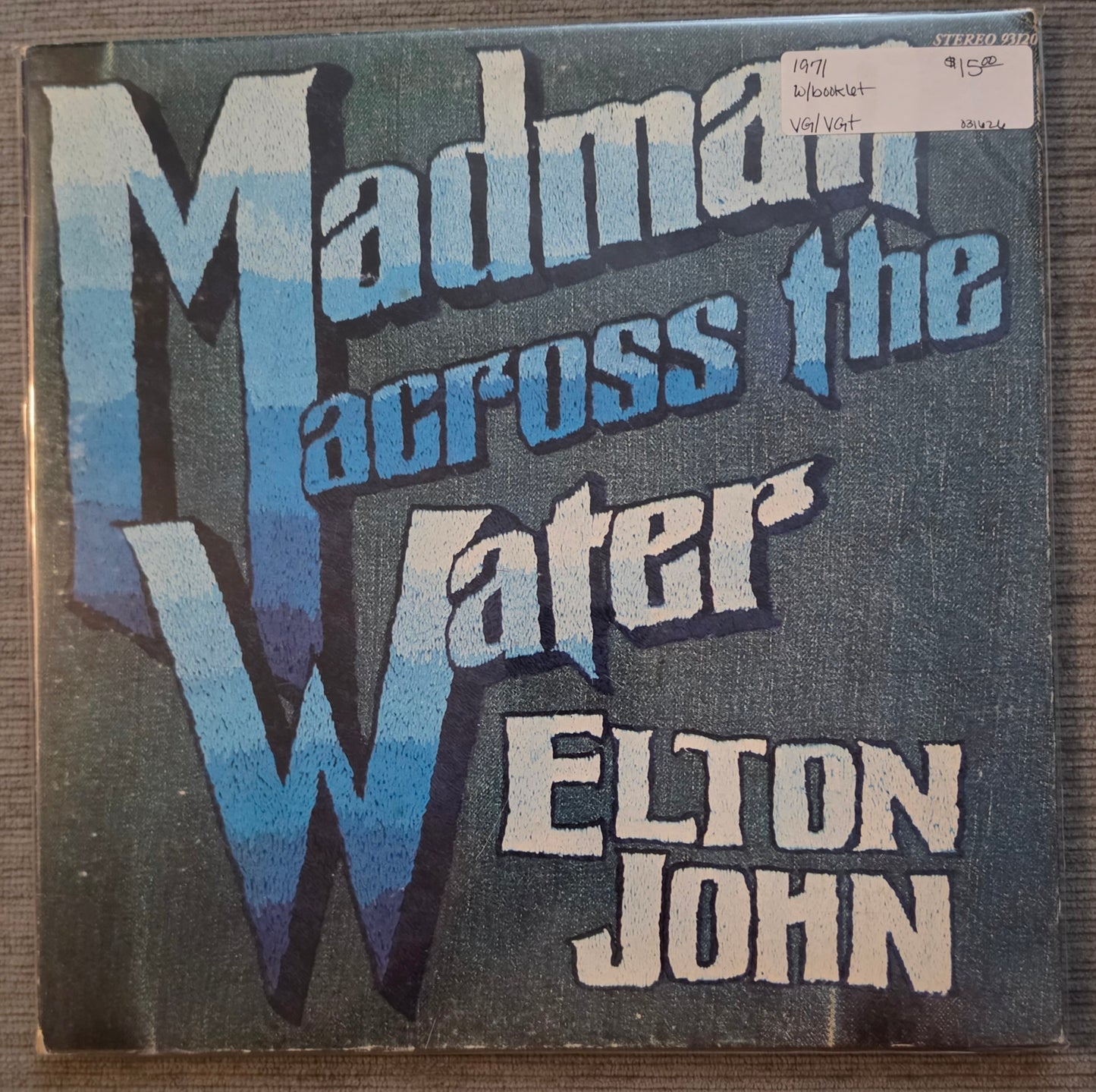 Elton John – Madman Across The Water (used)(1971 Pressing)