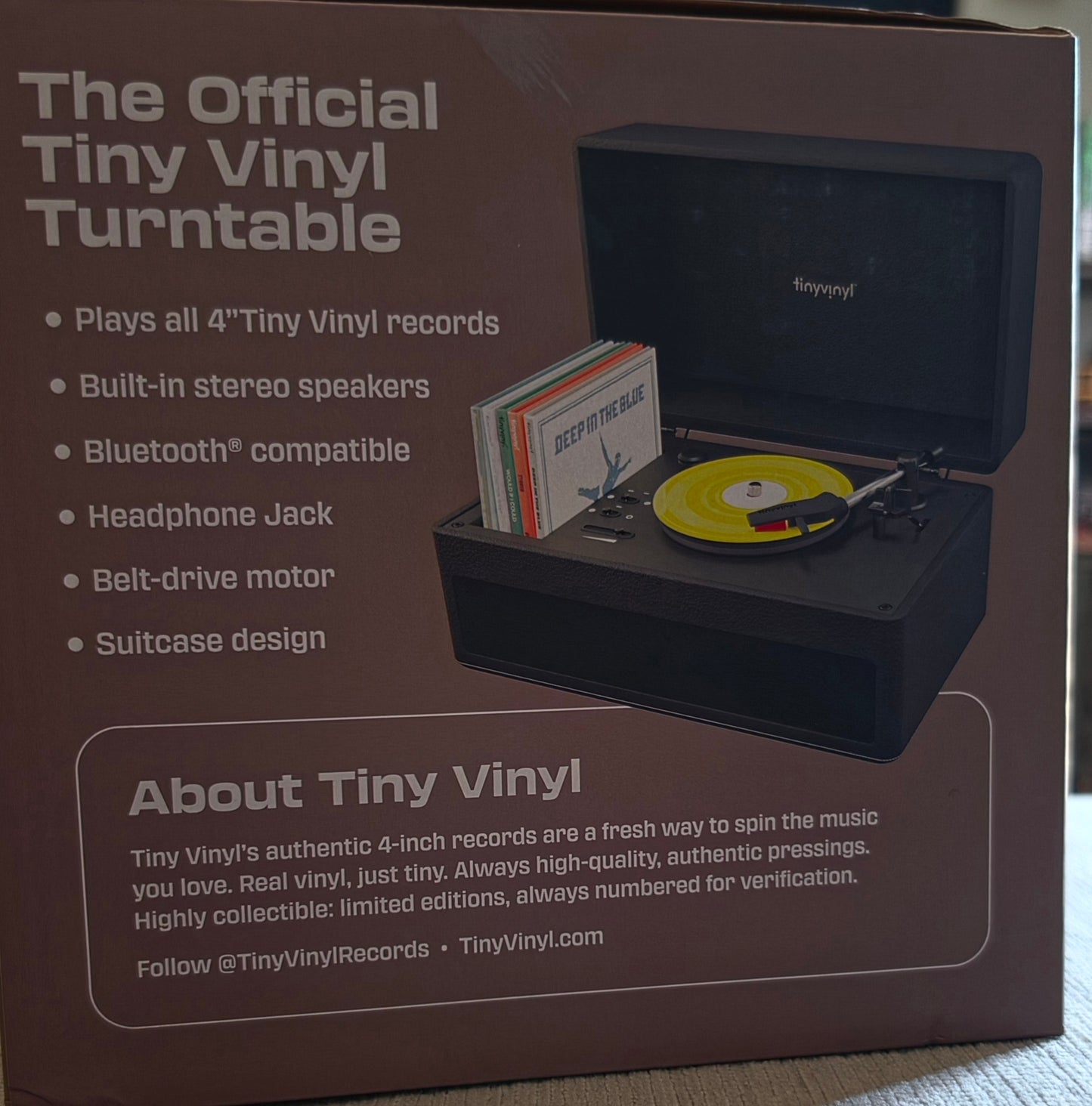 Tiny Vinyl Player