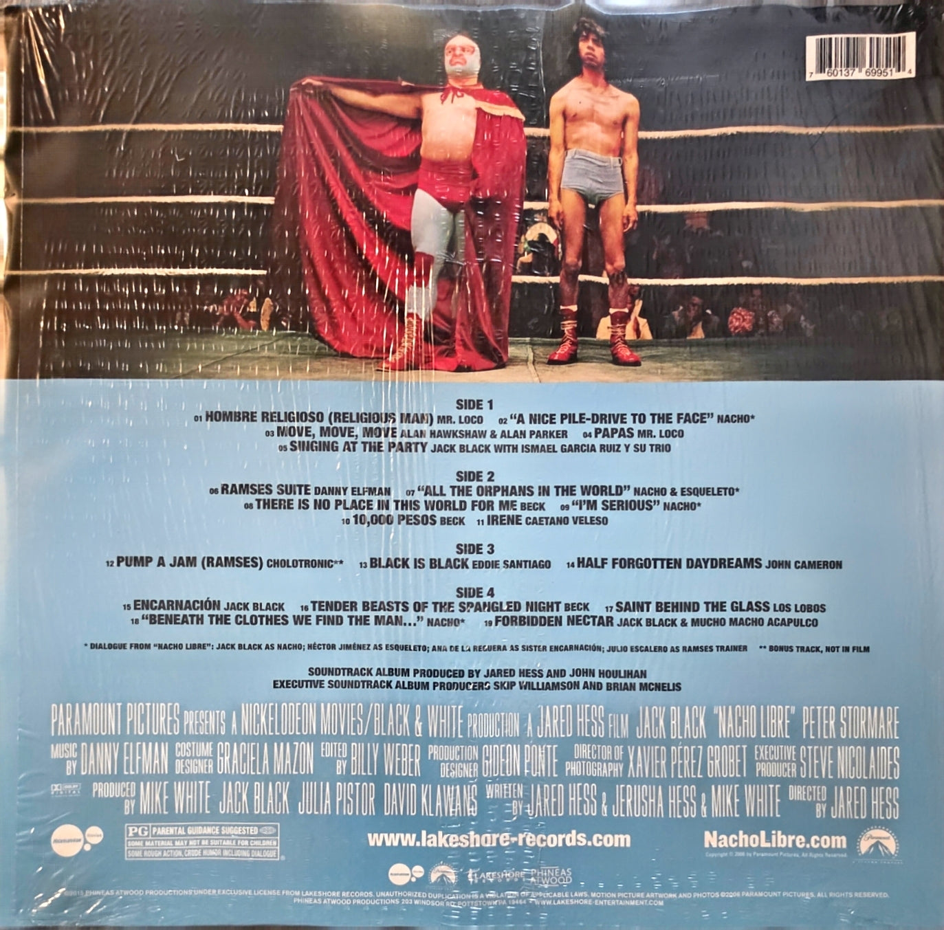 Nacho Libre (Music From The Motion Picture) (used)(2021 Pressing)
