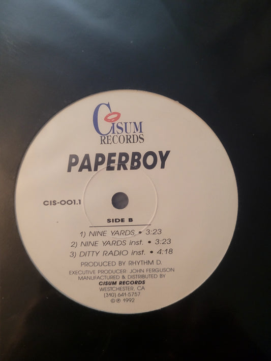 Paperboy – Ditty / Nine Yards (used)(1992 Pressing)