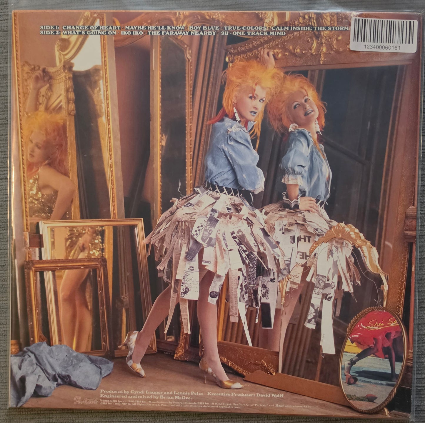 Cyndi Lauper – True Colors (used)(1986 Pressing)