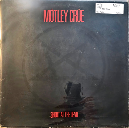 Mötley Crüe – Shout At The Devil (used)(1983 Pressing)