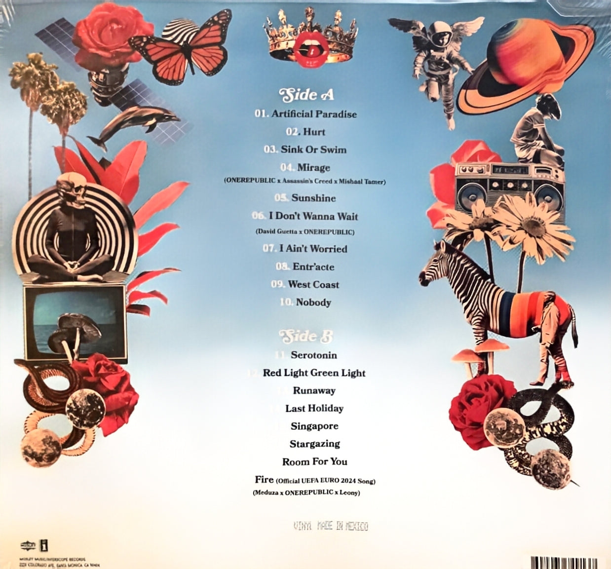 OneRepublic – Artificial Paradise (new)(2024 Pressing)