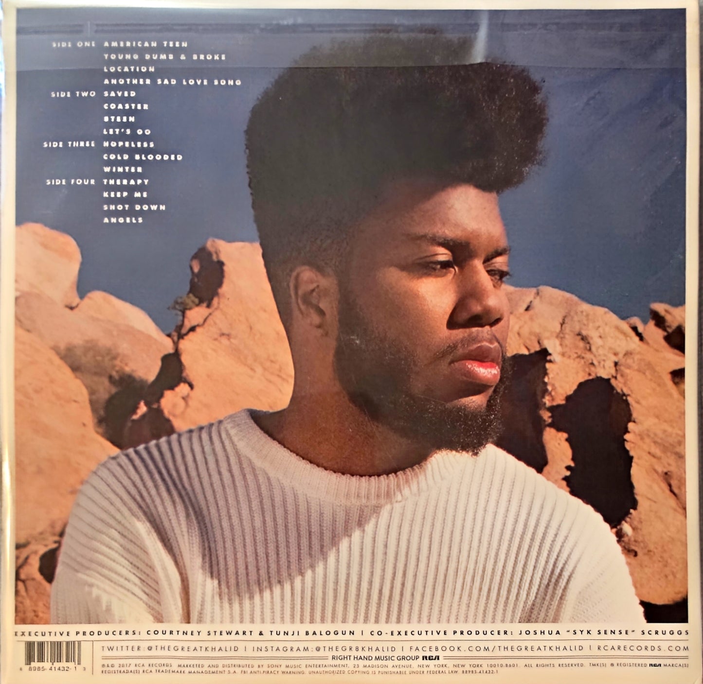Khalid – American Teen (used)(2017 Pressing)