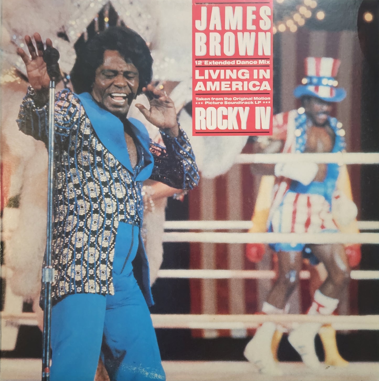 James Brown – Living In America (used)(1985 Pressing)