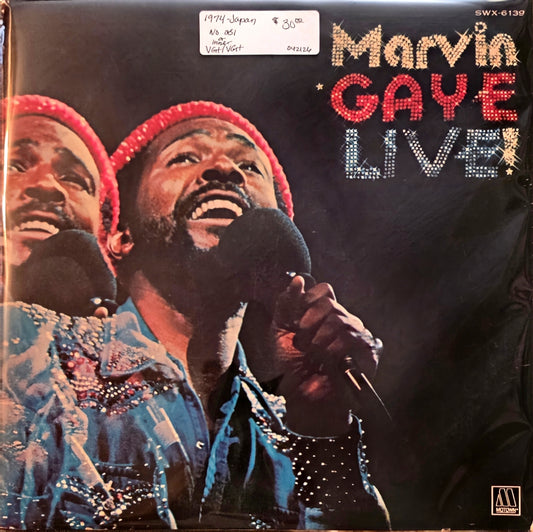 Marvin Gaye – Marvin Gaye Live! (used)(1974 Japanese Pressing)