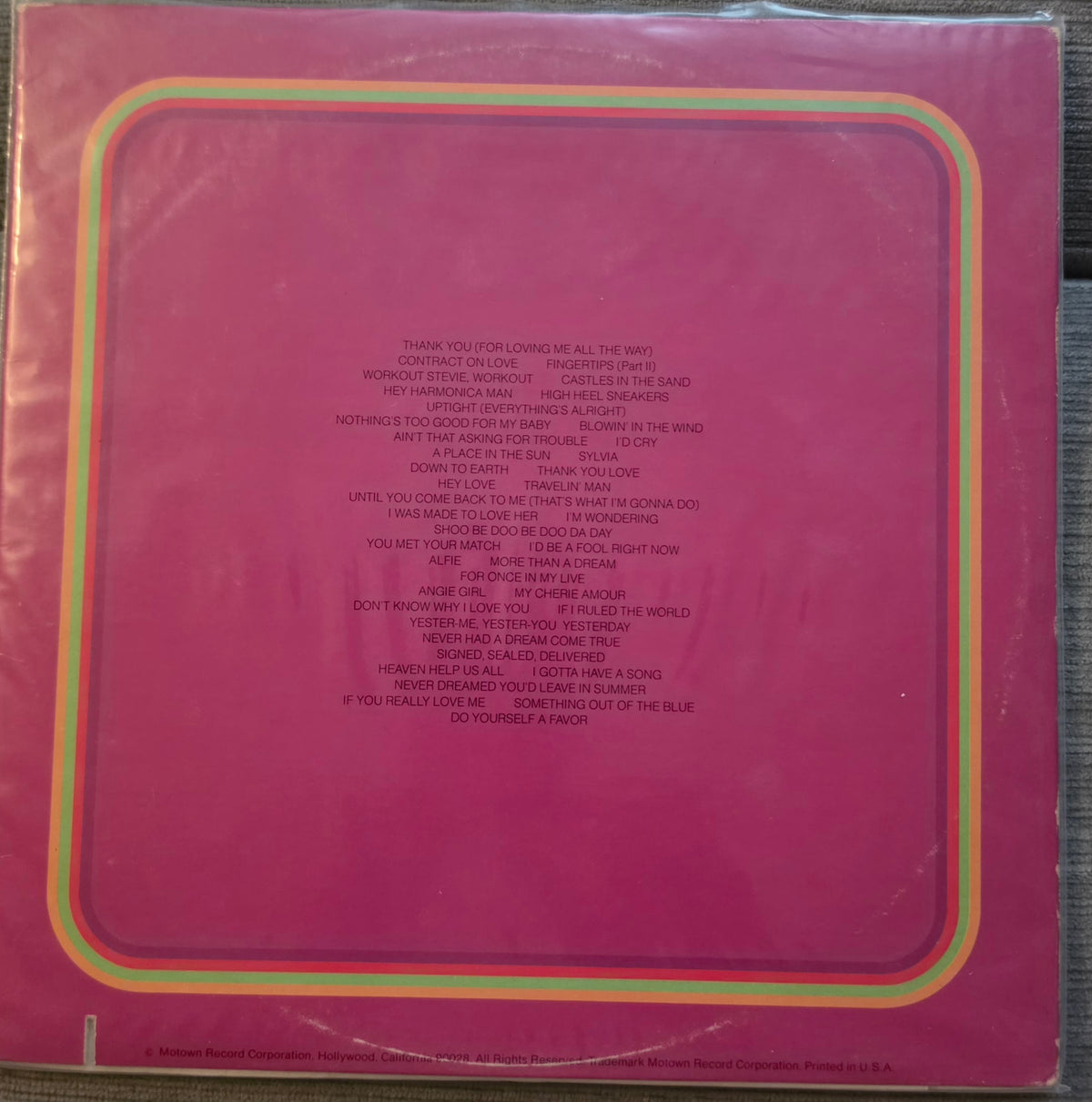 Stevie Wonder – Looking Back (used)