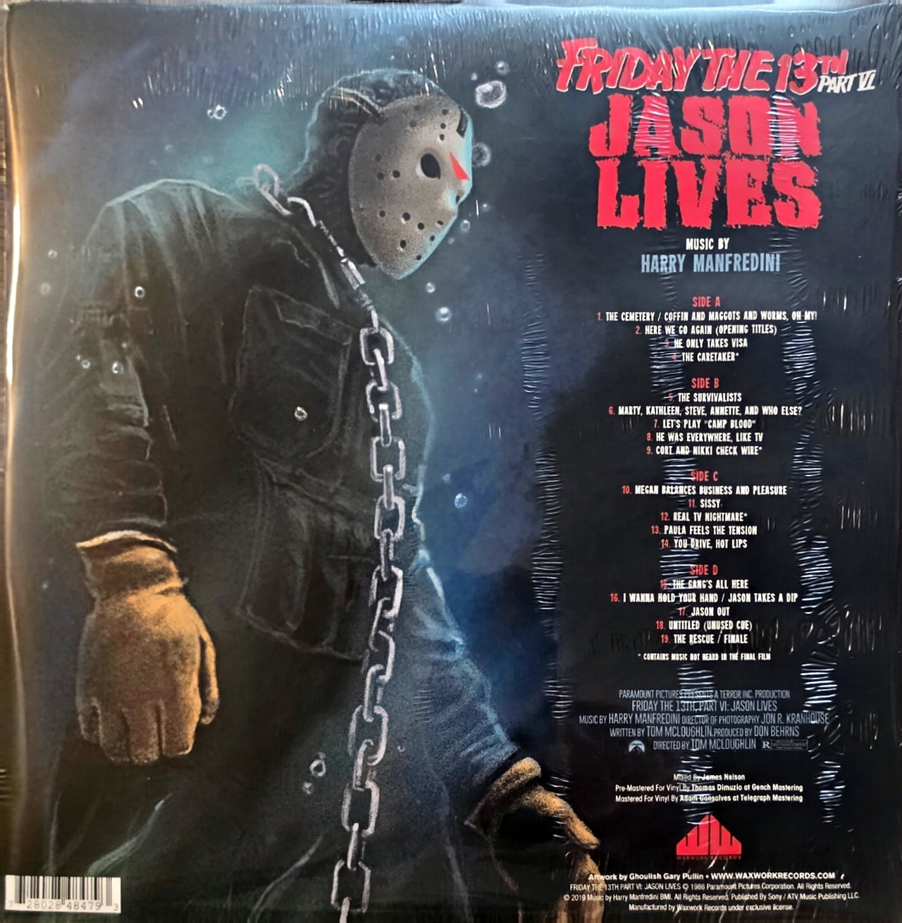 Harry Manfredini – Friday The 13th Part VI: Jason Lives (new)(2025 Pressing)