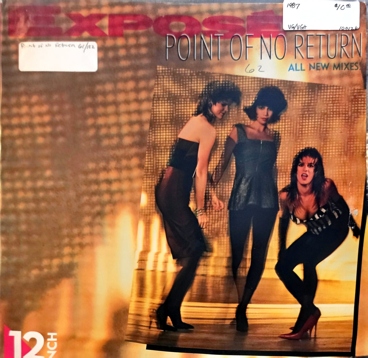 Exposé – Point Of No Return (All New Mixes!)(used)(1987 Pressing)