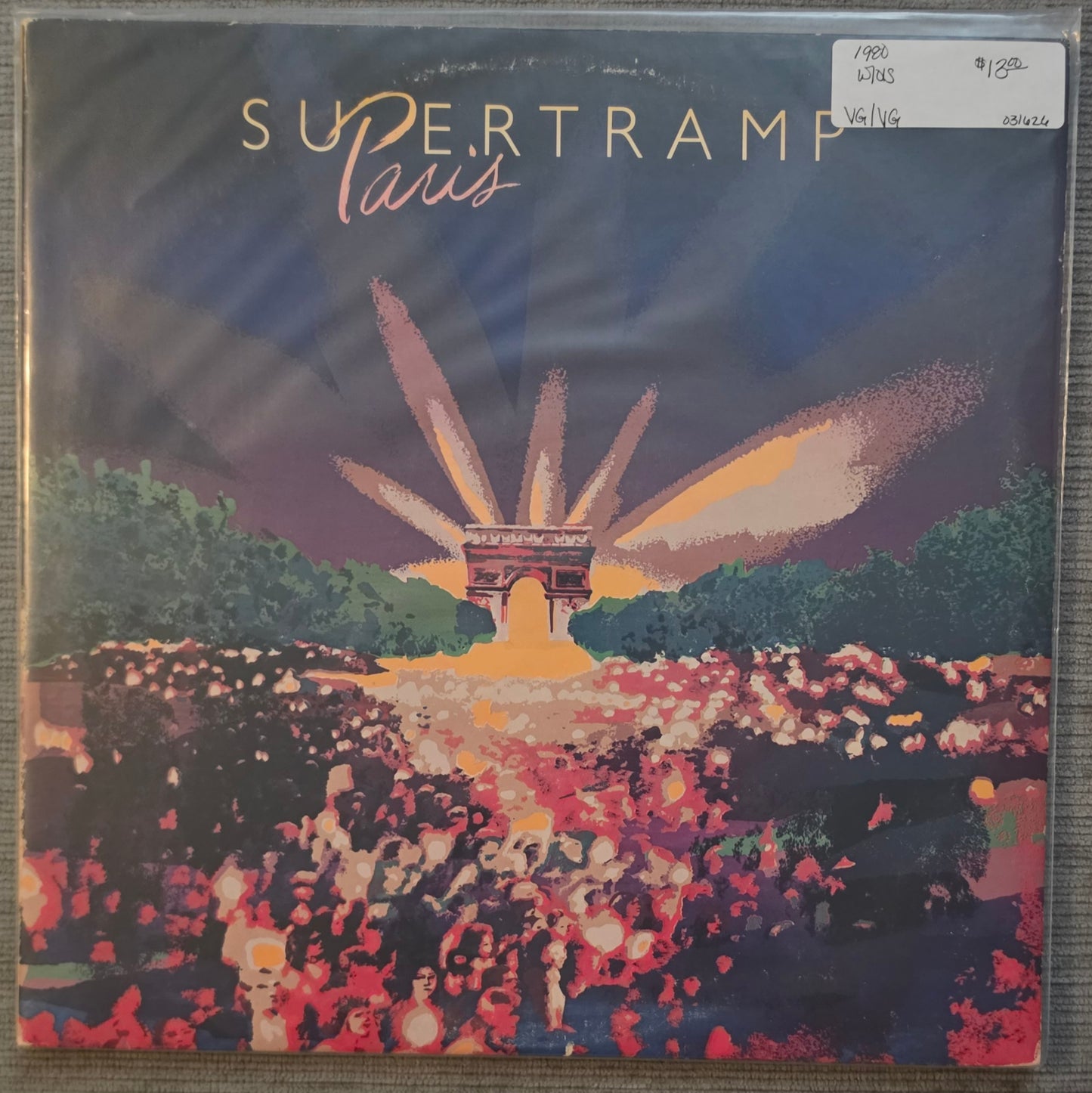 Supertramp – Paris (used)(1980 Pressing)