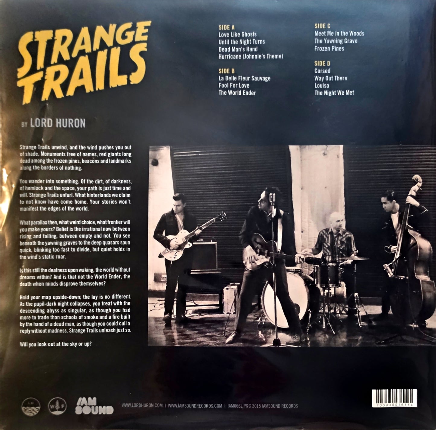Lord Huron – Strange Trails (used)(2015 Pressing)
