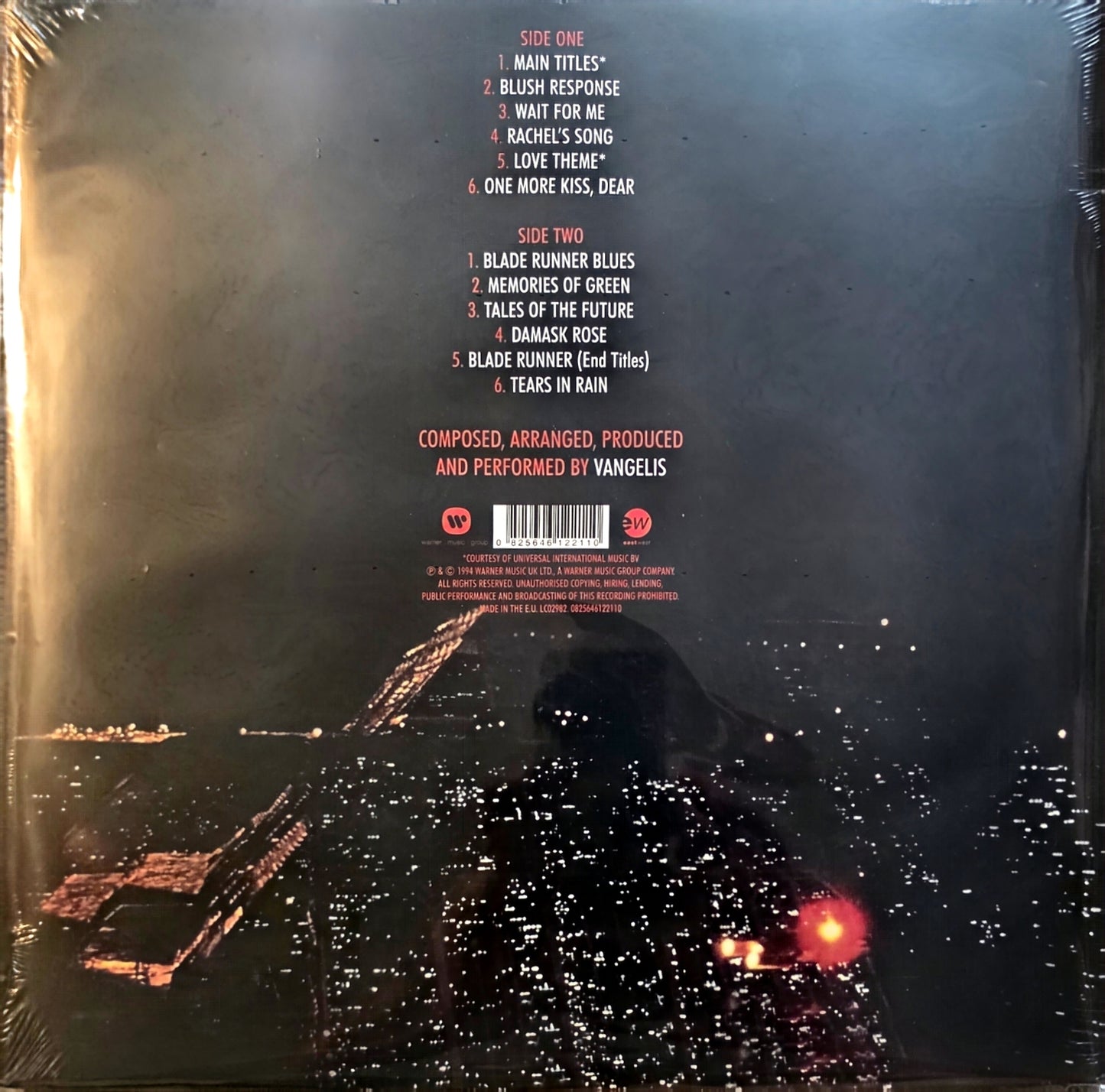 Blade Runner- Soundtrack (new)(2015 Pressing)