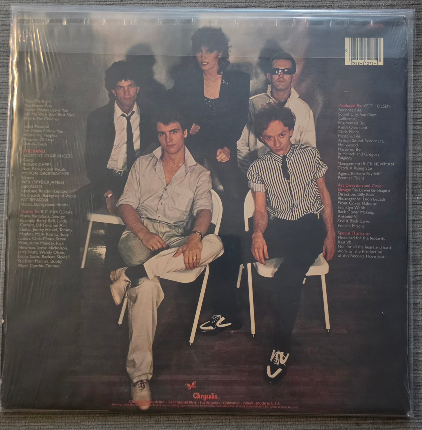 Pat Benatar – Crimes Of Passion (used)(1980 Pressing)