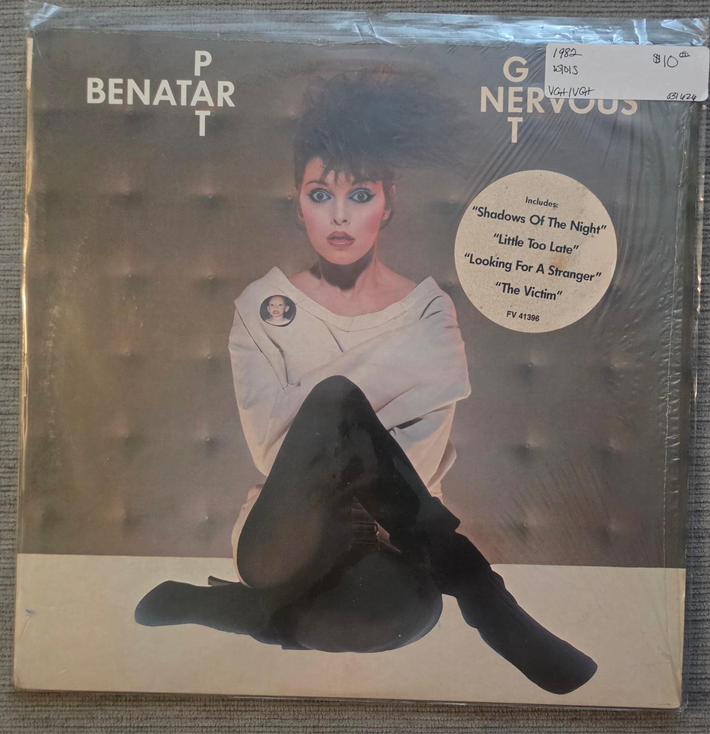 Pat Benatar – Get Nervous (used)(1982 Pressing)