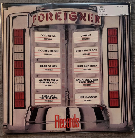 Foreigner – Records (used)(1982 Pressing)