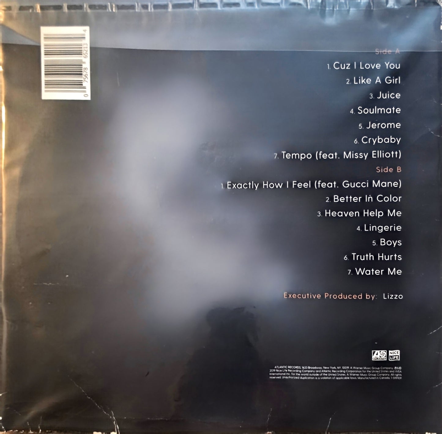 Lizzo – Cuz I Love You (used)(2019 Pressing)