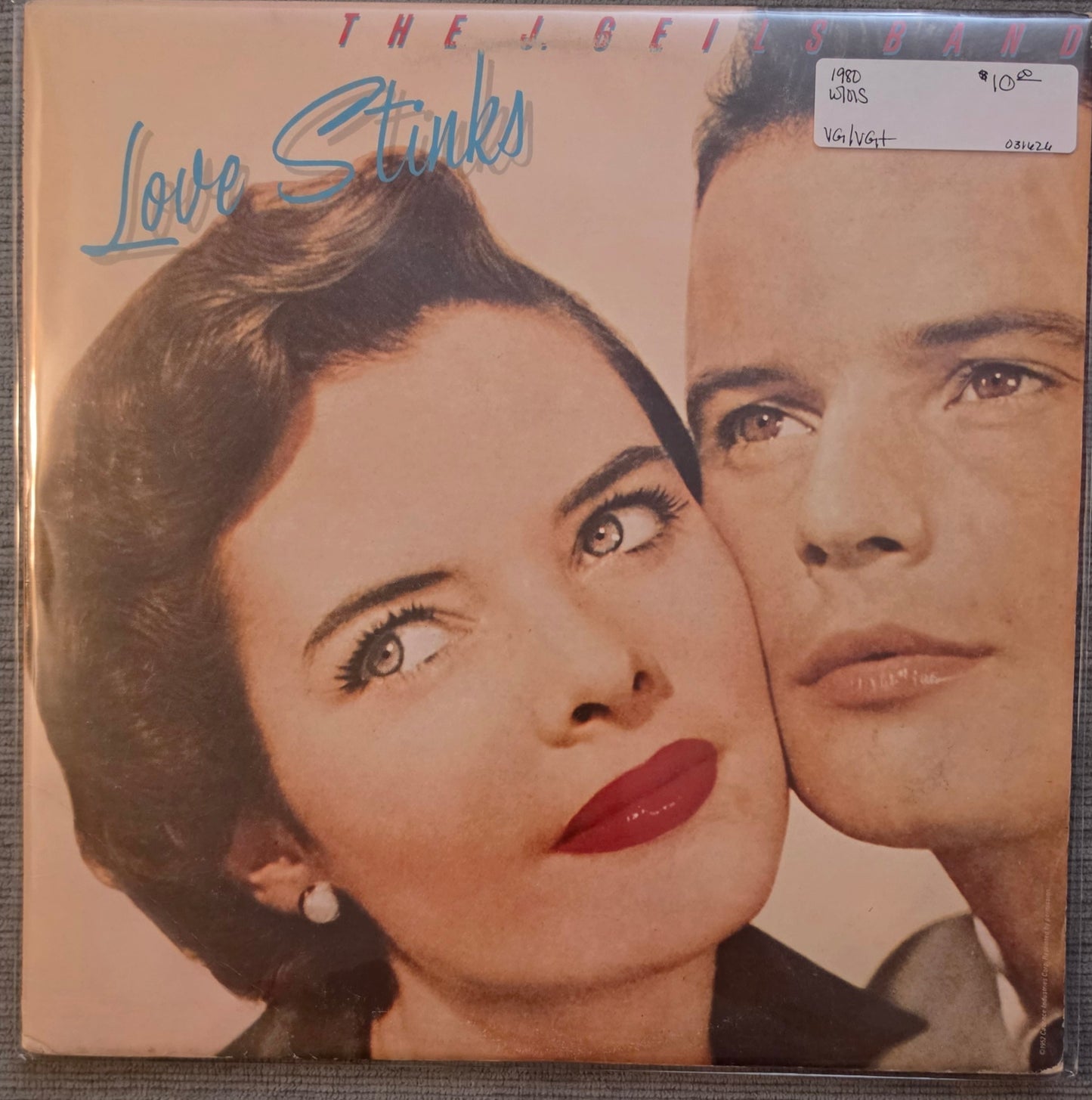 The J. Geils Band – Love Stinks (used)(1980 Pressing)